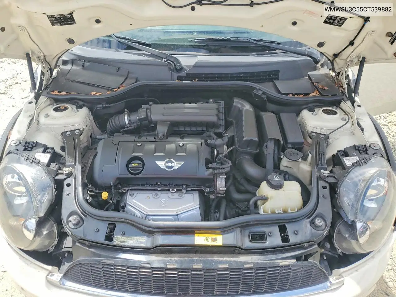2012 Mini Cooper VIN: WMWSU3C55CT539882 Lot: 61057516