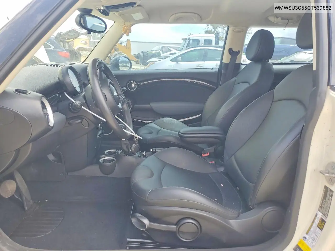 2012 Mini Cooper VIN: WMWSU3C55CT539882 Lot: 61057516