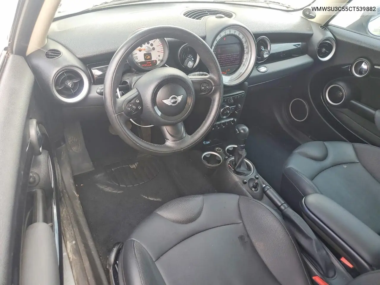 2012 Mini Cooper VIN: WMWSU3C55CT539882 Lot: 61057516