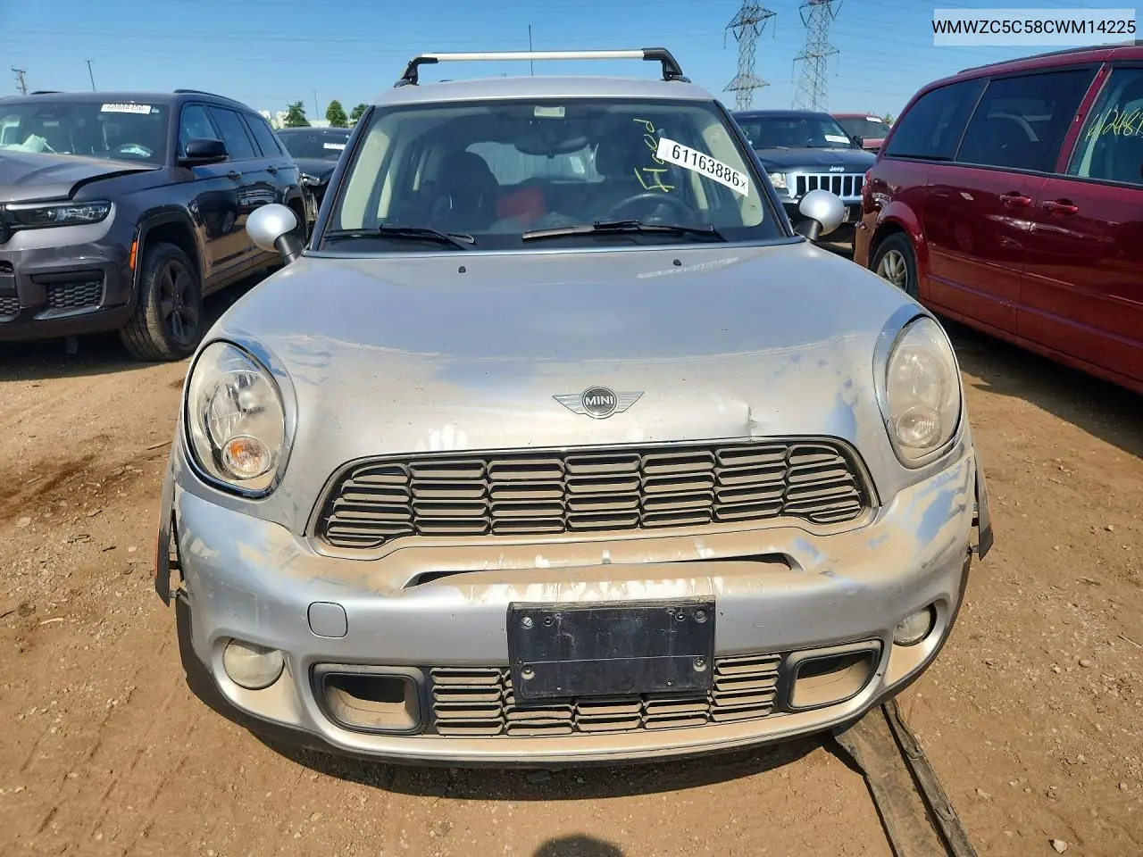 2012 Mini Cooper S Countryman VIN: WMWZC5C58CWM14225 Lot: 61163886