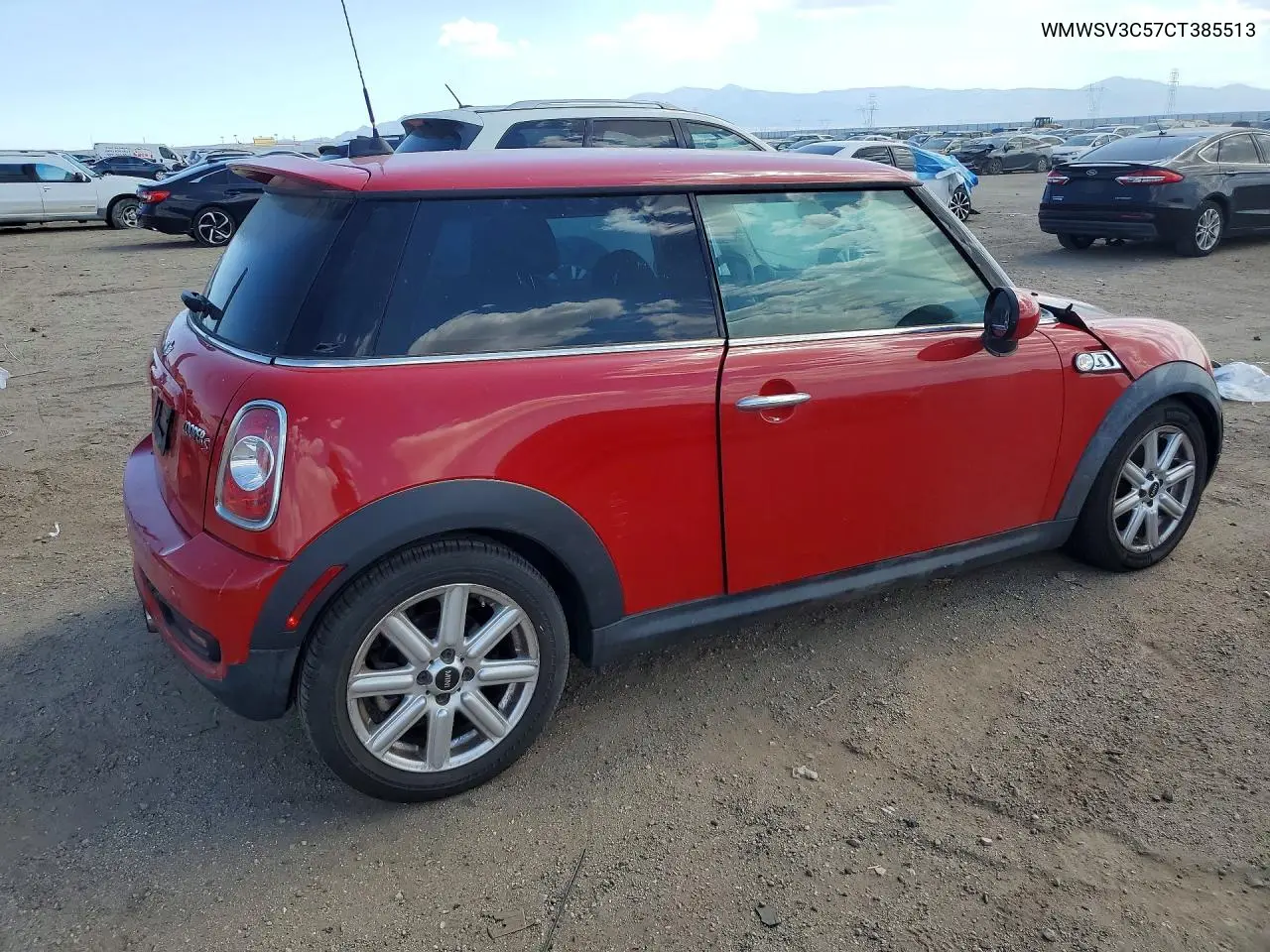 2012 Mini Cooper S VIN: WMWSV3C57CT385513 Lot: 61164936