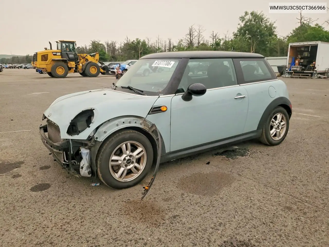 2012 Mini Cooper VIN: WMWSU3C50CT366966 Lot: 61377706