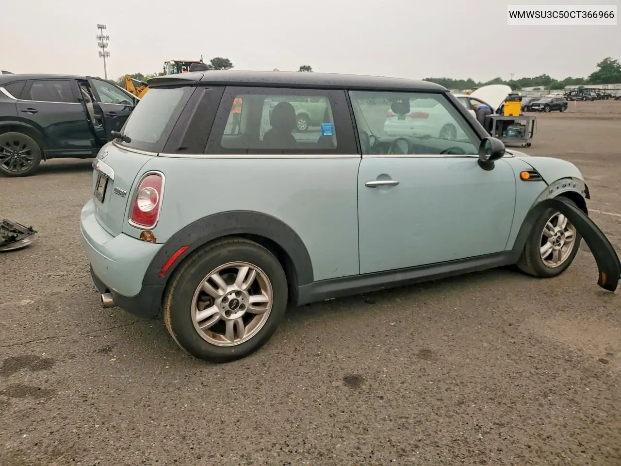 2012 Mini Cooper VIN: WMWSU3C50CT366966 Lot: 61377706