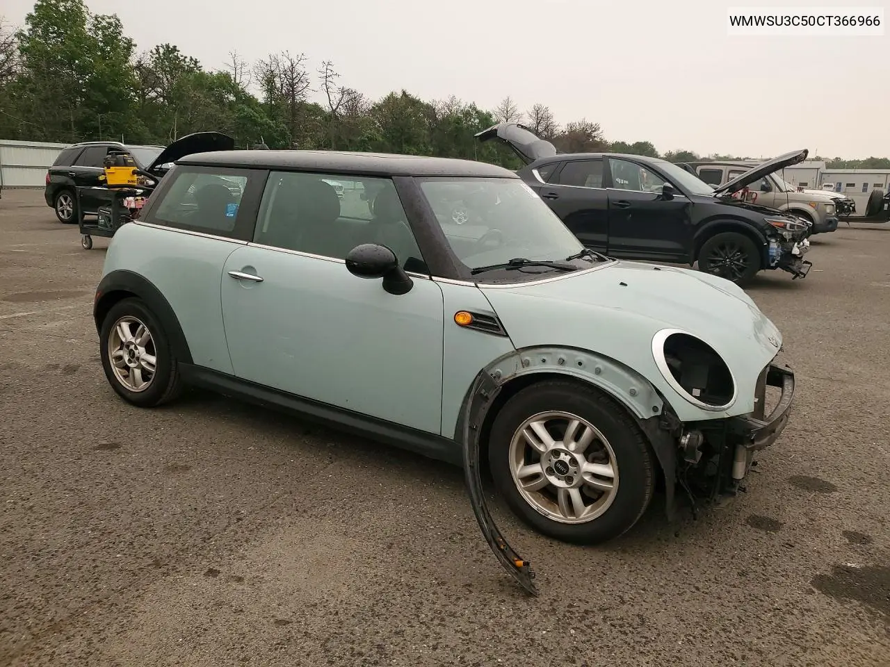 2012 Mini Cooper VIN: WMWSU3C50CT366966 Lot: 61377706