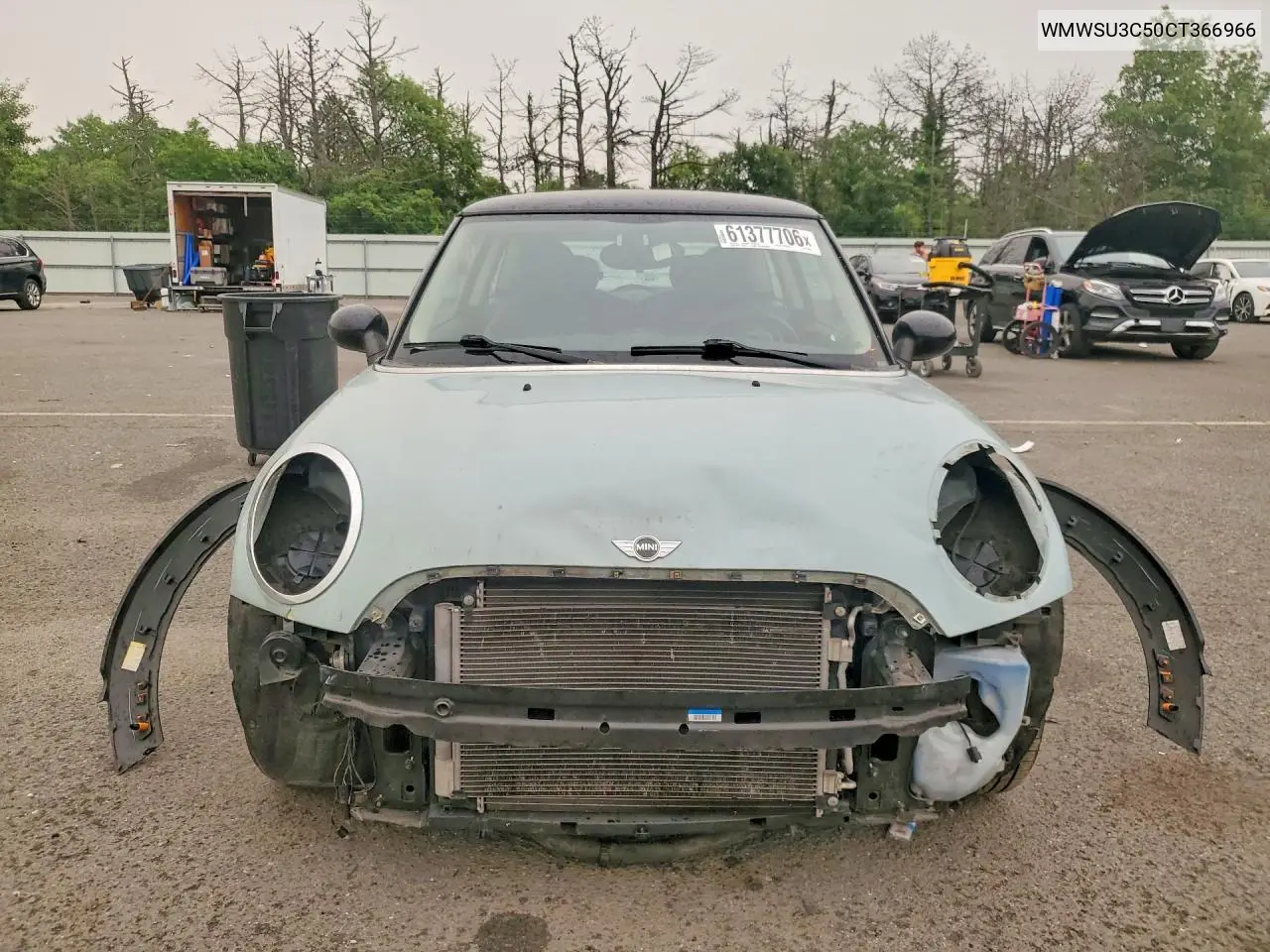 2012 Mini Cooper VIN: WMWSU3C50CT366966 Lot: 61377706
