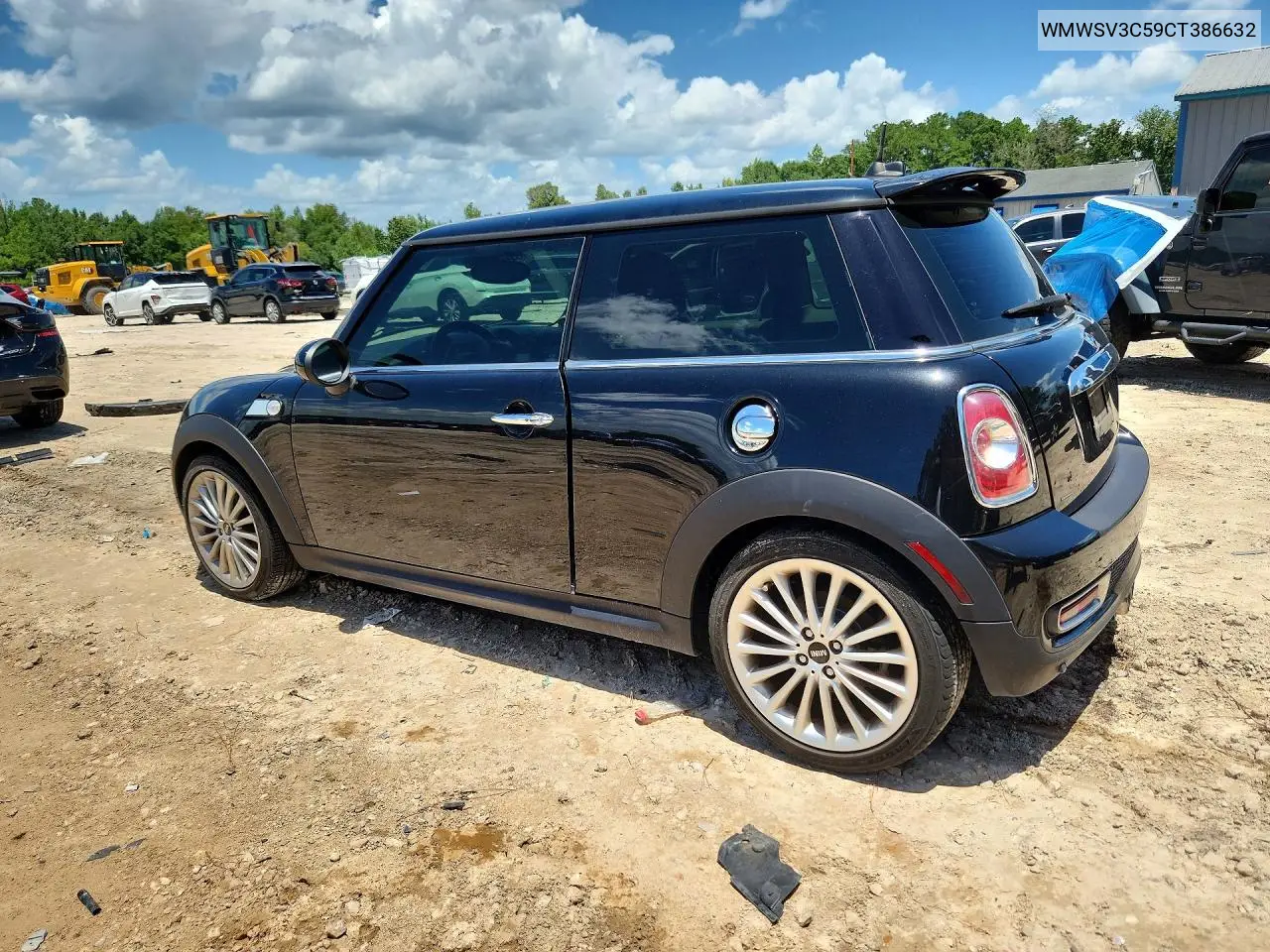 2012 Mini Cooper S VIN: WMWSV3C59CT386632 Lot: 61447146