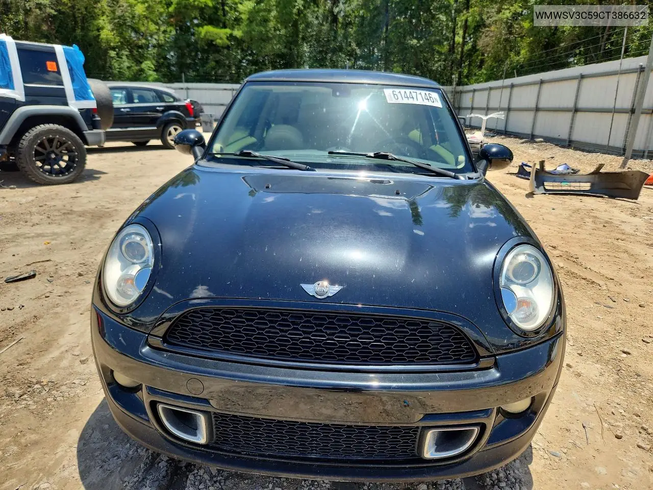 2012 Mini Cooper S VIN: WMWSV3C59CT386632 Lot: 61447146