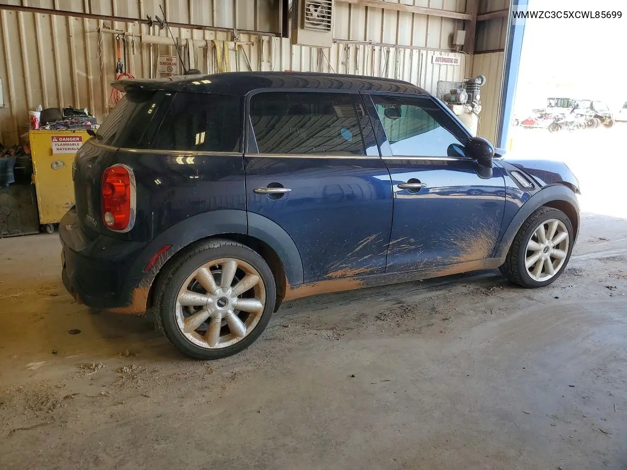 2012 Mini Cooper S Countryman VIN: WMWZC3C5XCWL85699 Lot: 61862226