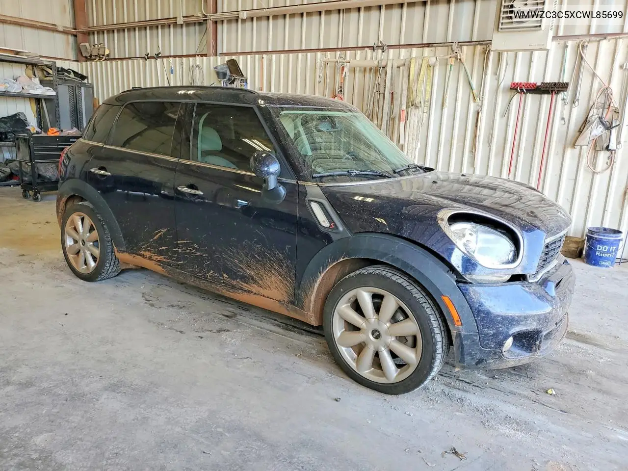2012 Mini Cooper S Countryman VIN: WMWZC3C5XCWL85699 Lot: 61862226