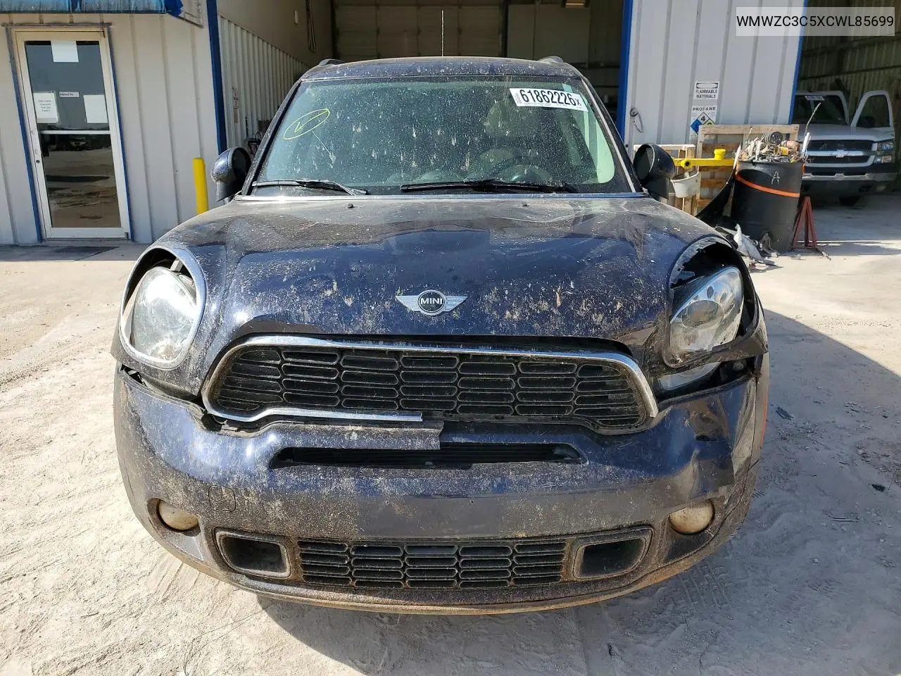 2012 Mini Cooper S Countryman VIN: WMWZC3C5XCWL85699 Lot: 61862226