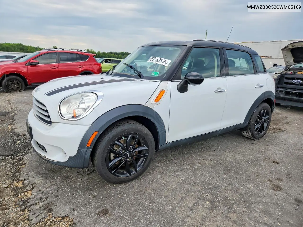 2012 Mini Cooper Countryman VIN: WMWZB3C52CWM05169 Lot: 62083316