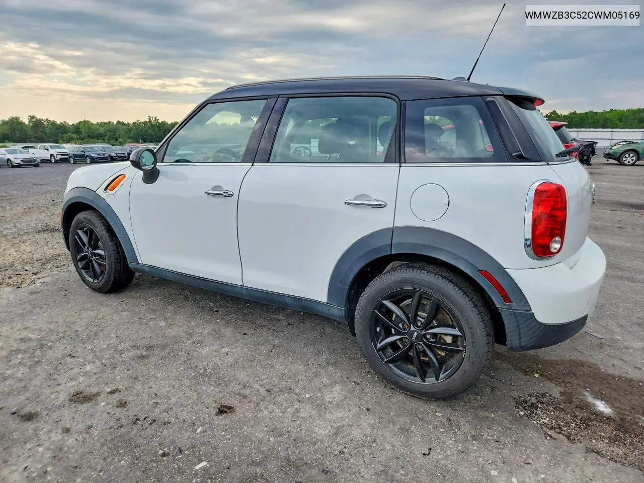 2012 Mini Cooper Countryman VIN: WMWZB3C52CWM05169 Lot: 62083316