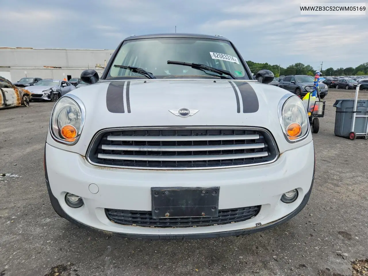 2012 Mini Cooper Countryman VIN: WMWZB3C52CWM05169 Lot: 62083316