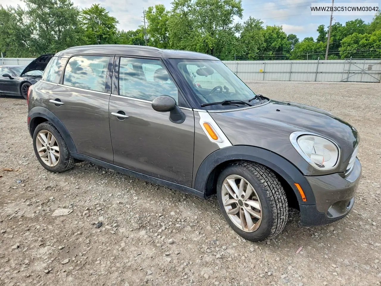 2012 Mini Cooper Countryman VIN: WMWZB3C51CWM03042 Lot: 62236256