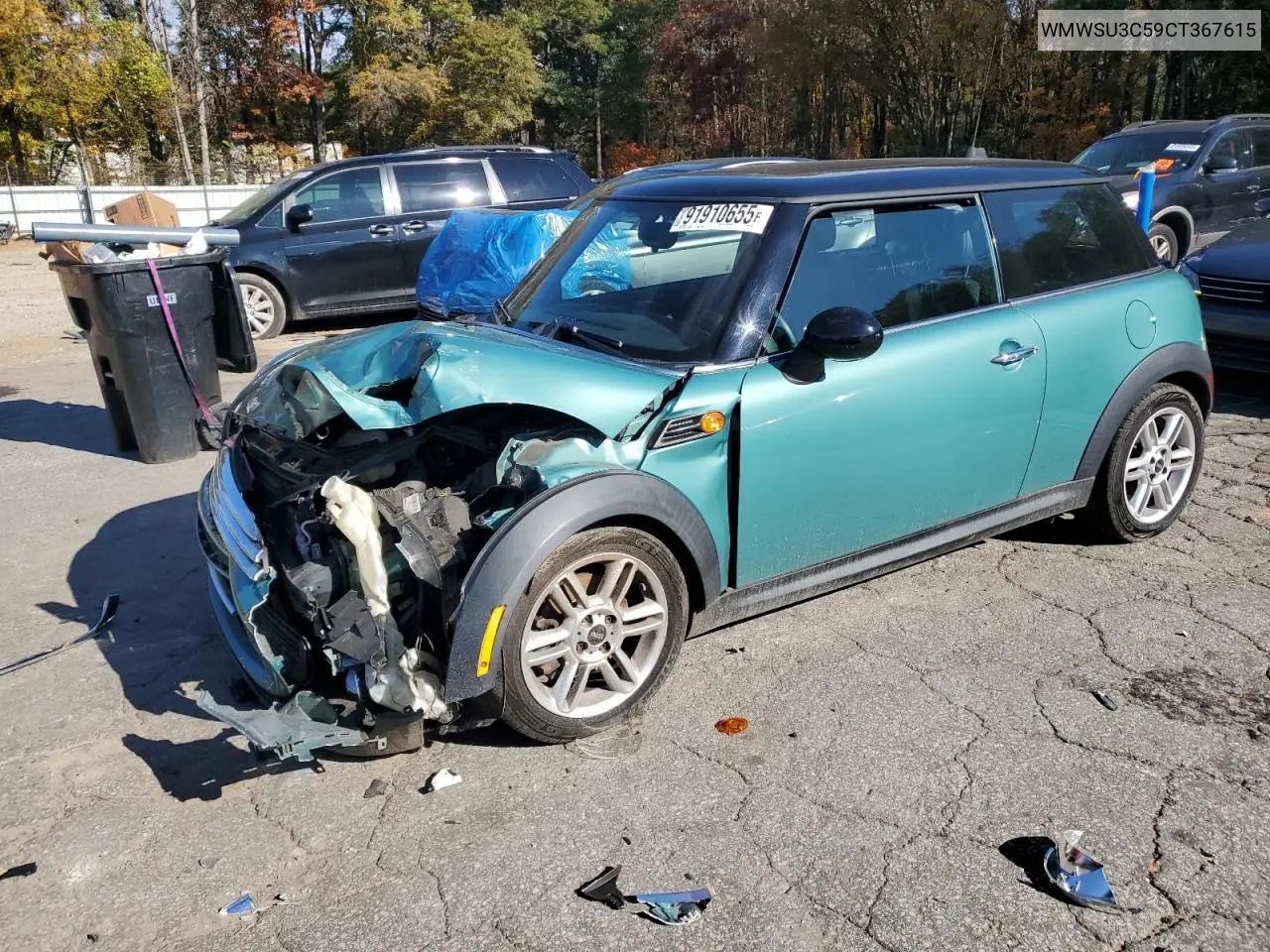 WMWSU3C59CT367615 2012 Mini Cooper