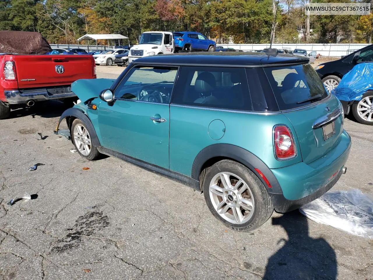 WMWSU3C59CT367615 2012 Mini Cooper