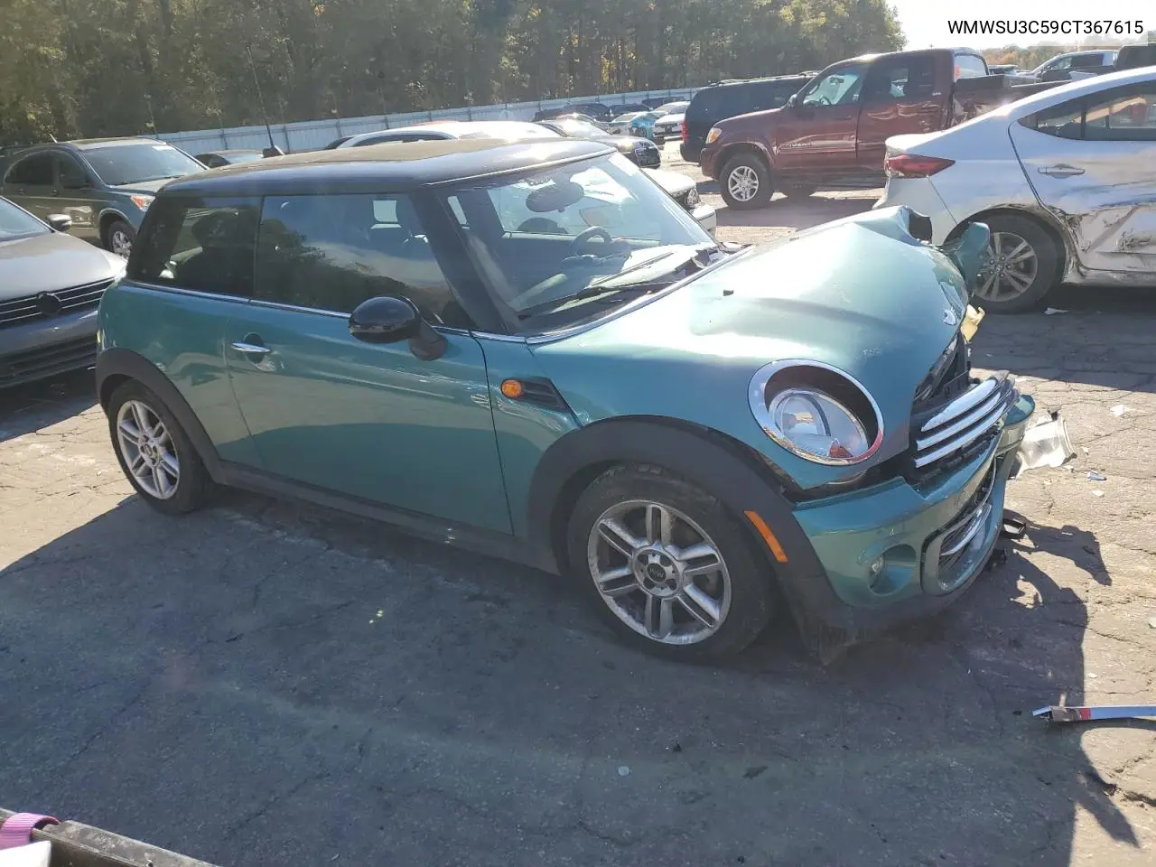 WMWSU3C59CT367615 2012 Mini Cooper