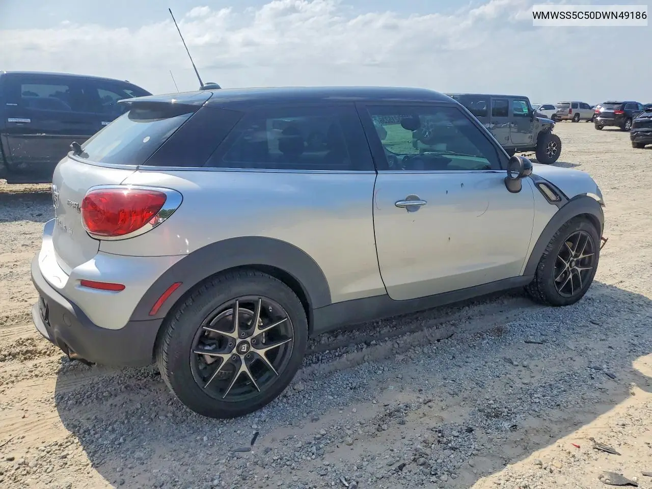 2013 Mini Cooper S Paceman VIN: WMWSS5C50DWN49186 Lot: 58215236