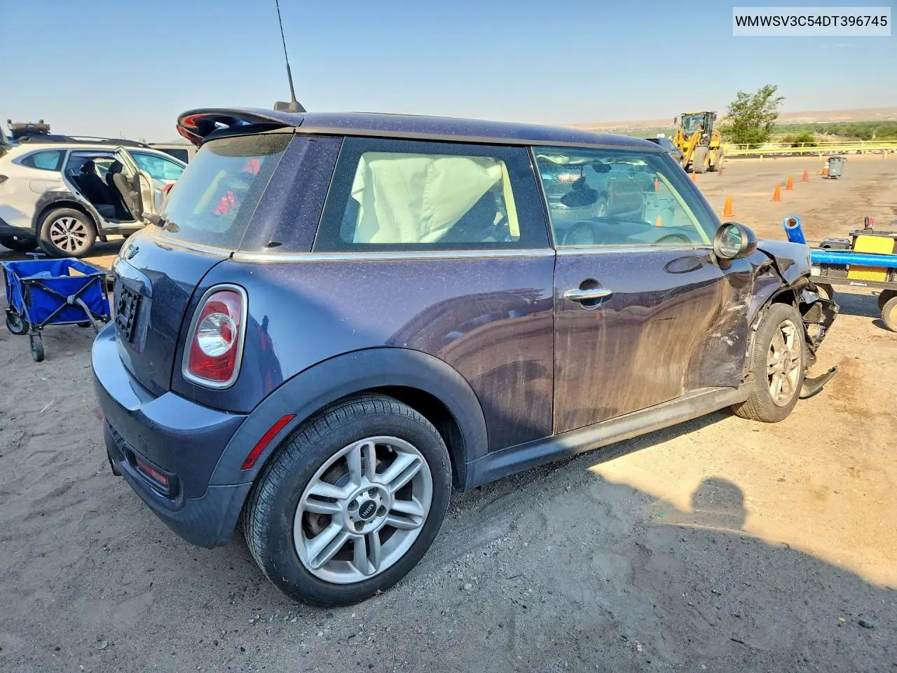 2013 Mini Cooper S VIN: WMWSV3C54DT396745 Lot: 59724096