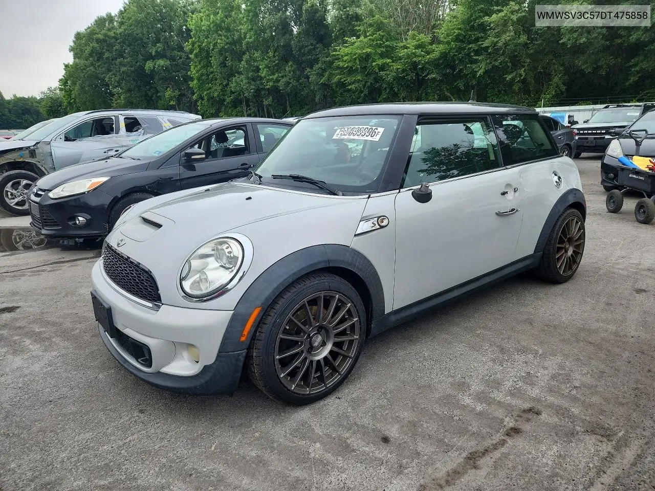 2013 Mini Cooper S VIN: WMWSV3C57DT475858 Lot: 59839996
