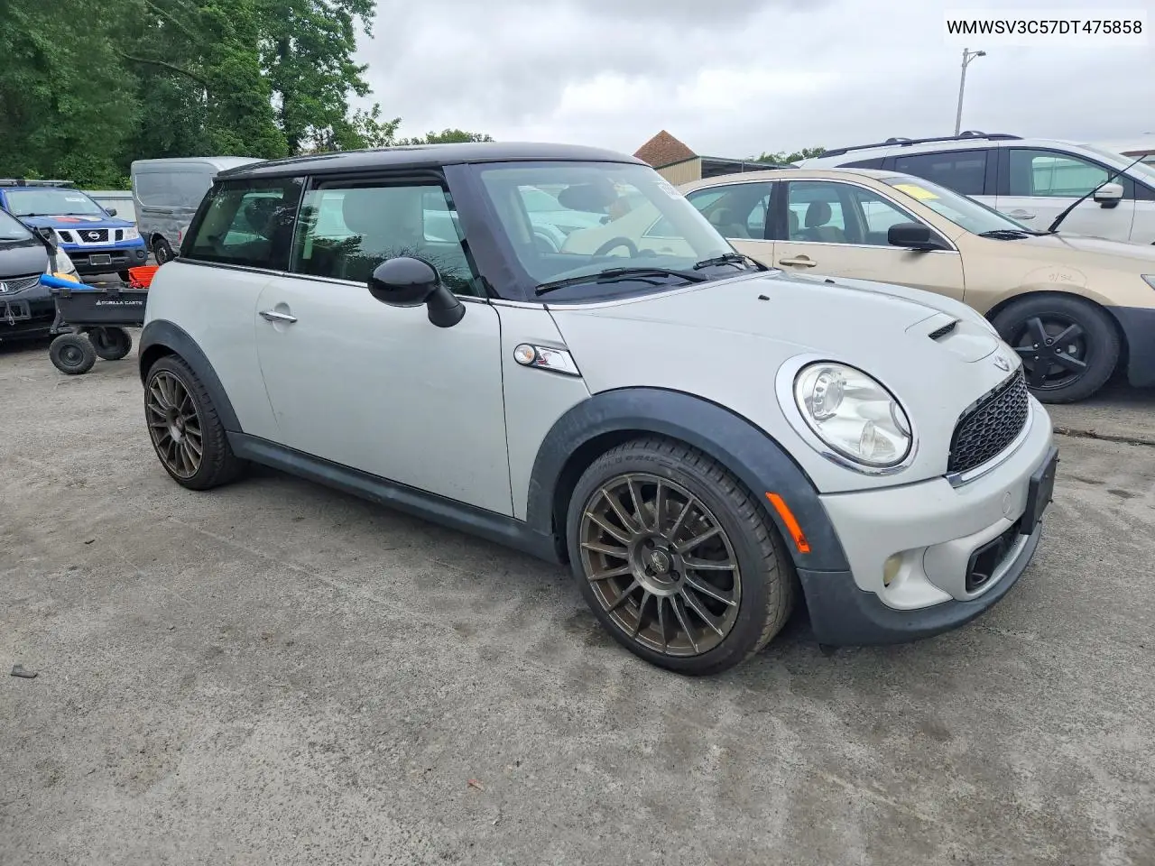 2013 Mini Cooper S VIN: WMWSV3C57DT475858 Lot: 59839996