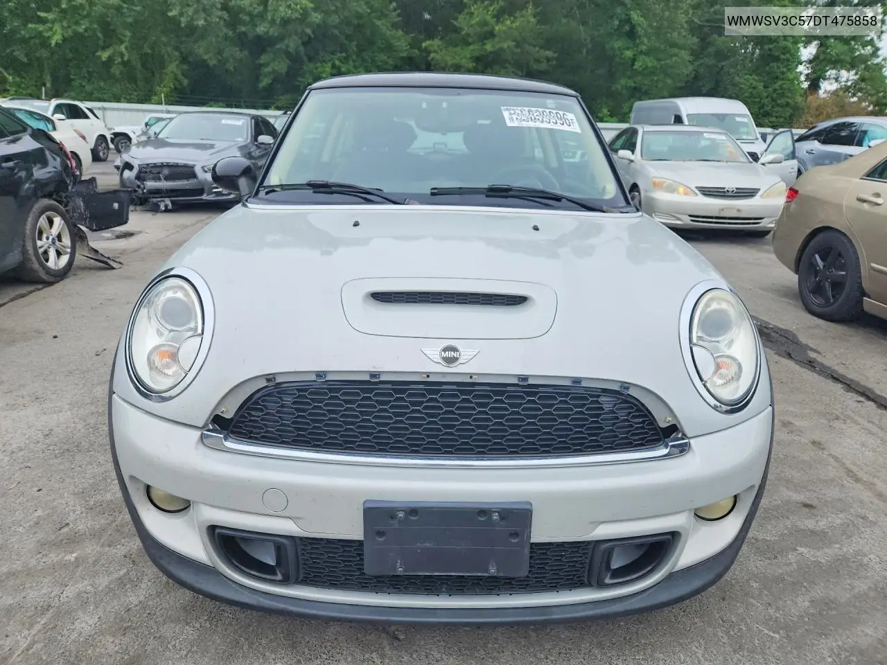 2013 Mini Cooper S VIN: WMWSV3C57DT475858 Lot: 59839996