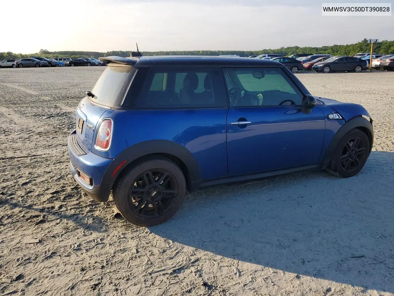 2013 Mini Cooper S VIN: WMWSV3C50DT390828 Lot: 59950186