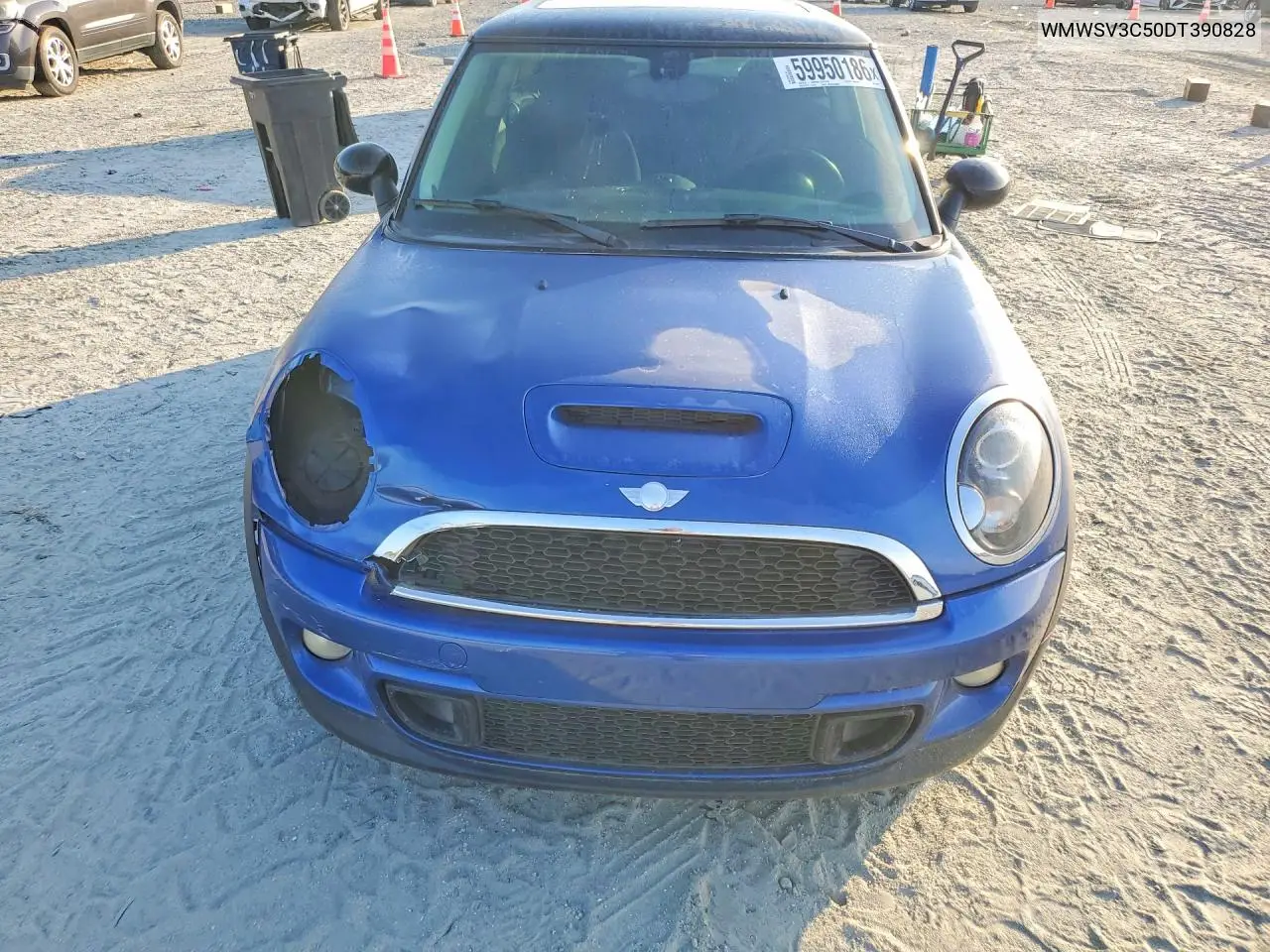 2013 Mini Cooper S VIN: WMWSV3C50DT390828 Lot: 59950186