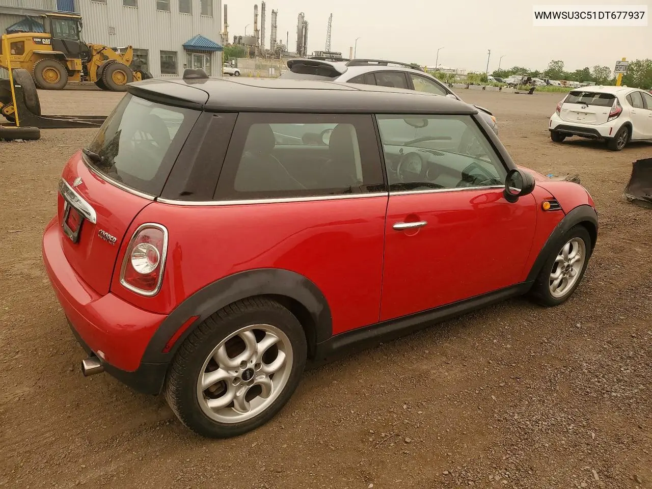 2013 Mini Cooper VIN: WMWSU3C51DT677937 Lot: 60165466