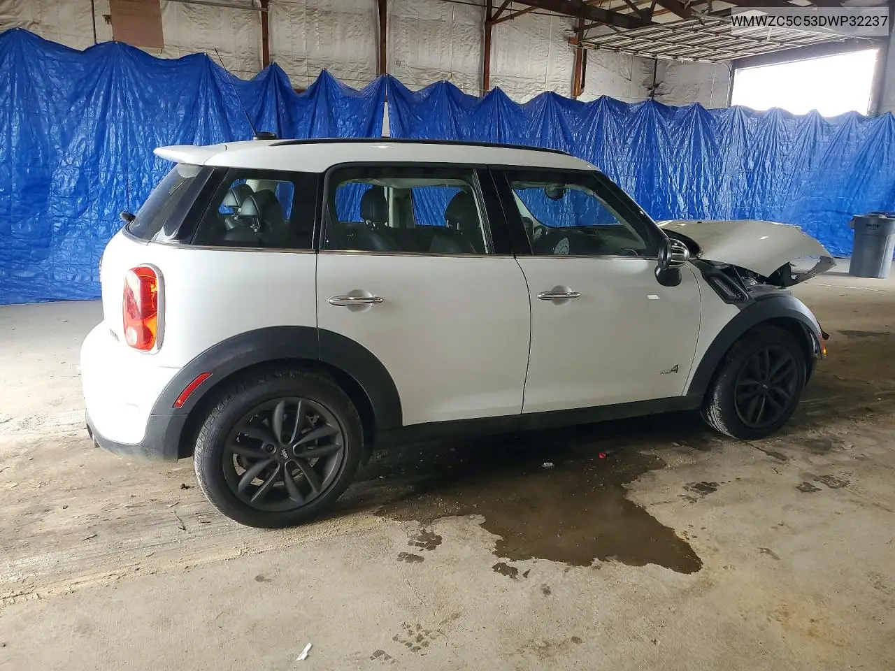 2013 Mini Cooper S Countryman VIN: WMWZC5C53DWP32237 Lot: 60201486