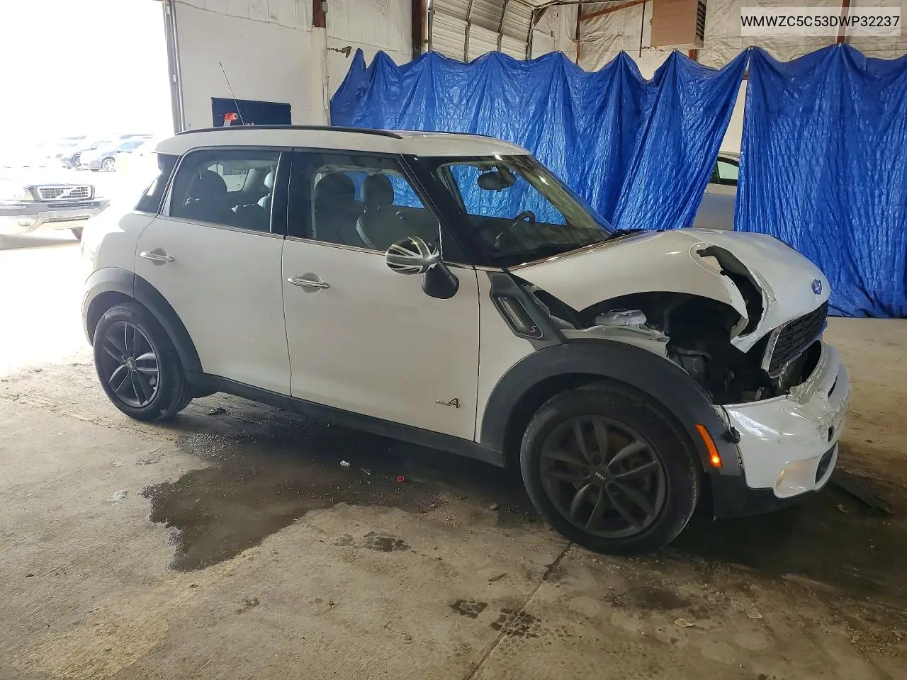 2013 Mini Cooper S Countryman VIN: WMWZC5C53DWP32237 Lot: 60201486