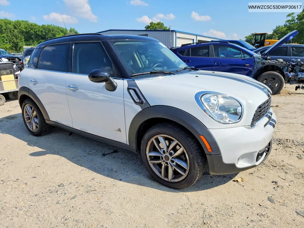 2013 Mini Cooper S Countryman VIN: WMWZC5C53DWP30617 Lot: 60325936