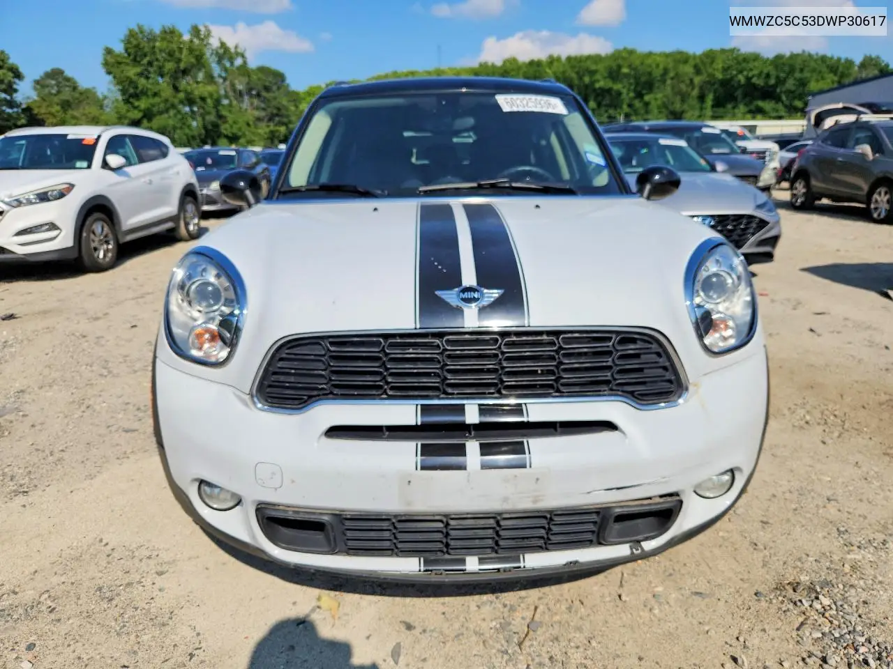 2013 Mini Cooper S Countryman VIN: WMWZC5C53DWP30617 Lot: 60325936