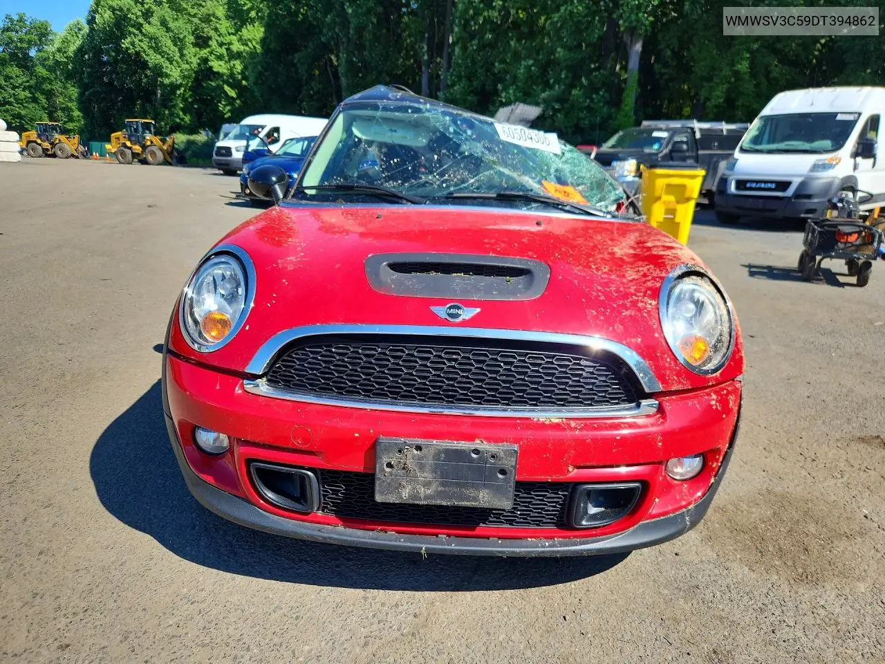 2013 Mini Cooper S VIN: WMWSV3C59DT394862 Lot: 60504306