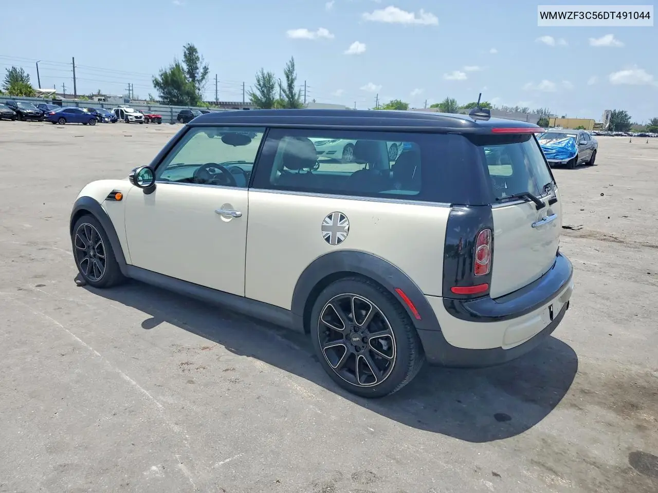 2013 Mini Cooper Clubman VIN: WMWZF3C56DT491044 Lot: 61015916