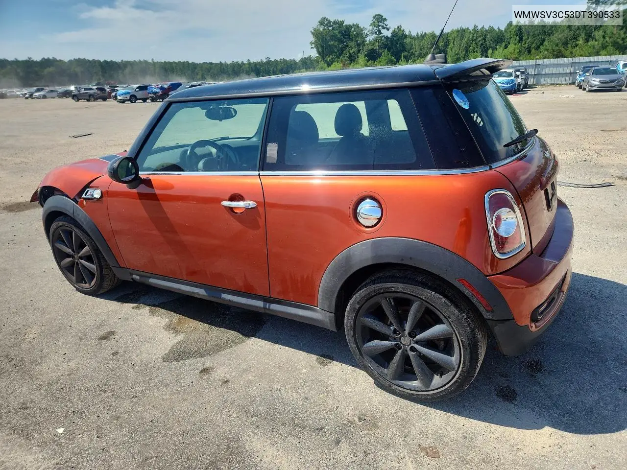 2013 Mini Cooper S VIN: WMWSV3C53DT390533 Lot: 61117176