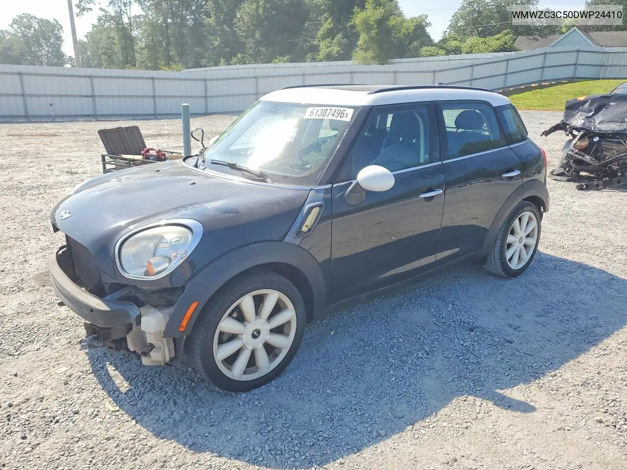 2013 Mini Cooper S Countryman VIN: WMWZC3C50DWP24410 Lot: 61387496