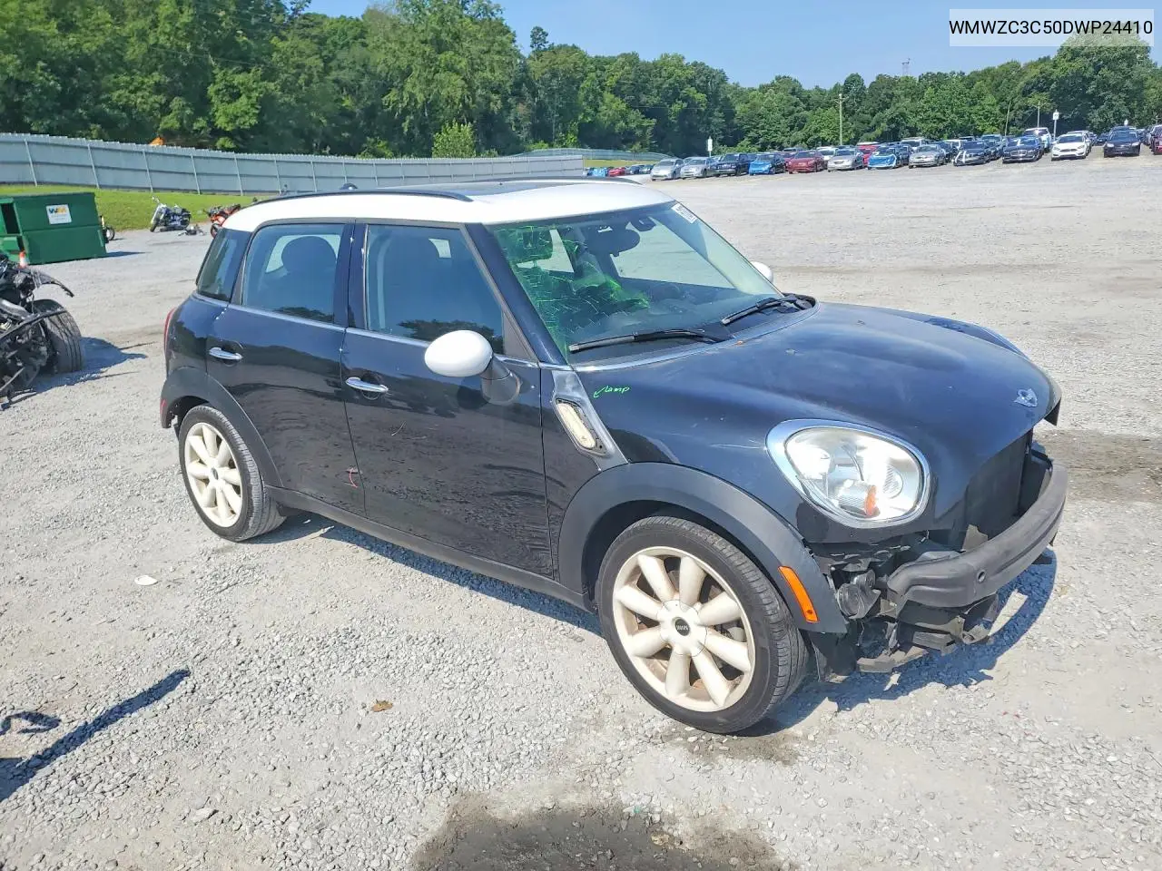 2013 Mini Cooper S Countryman VIN: WMWZC3C50DWP24410 Lot: 61387496