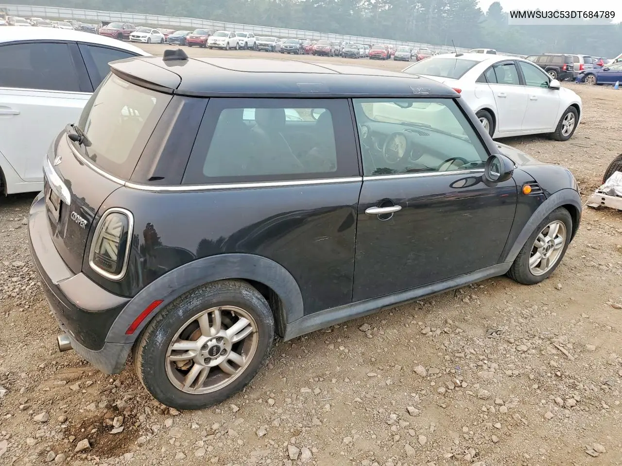 2013 Mini Cooper VIN: WMWSU3C53DT684789 Lot: 61545086
