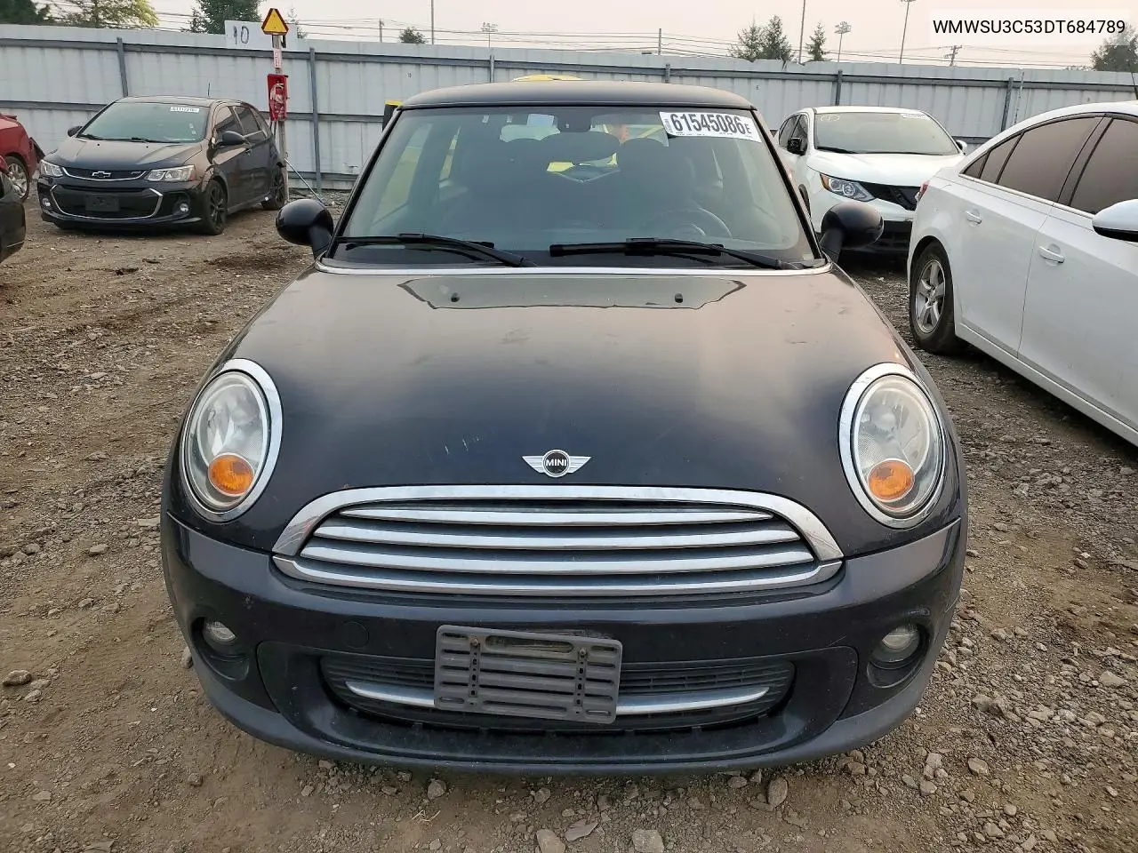 2013 Mini Cooper VIN: WMWSU3C53DT684789 Lot: 61545086