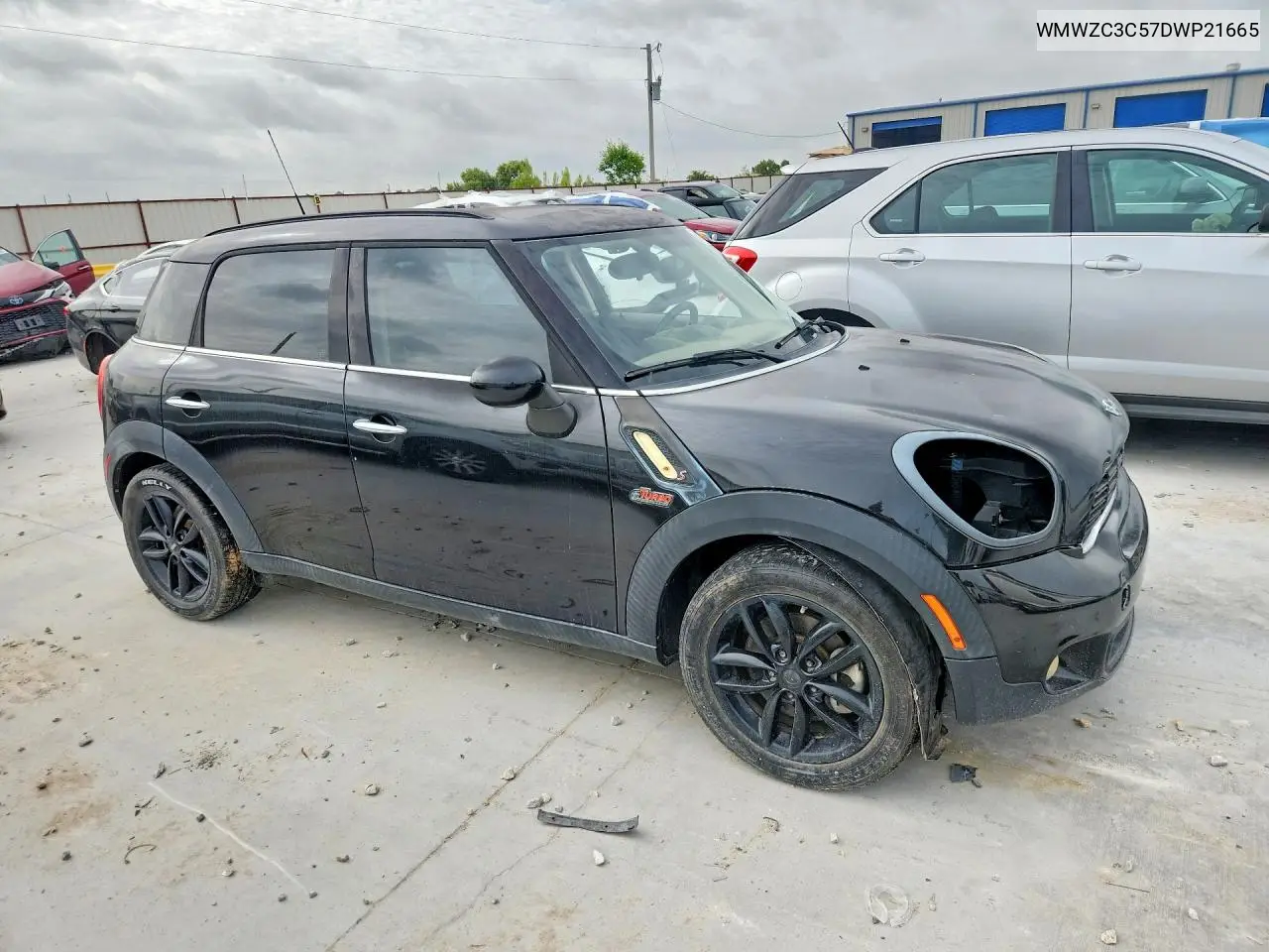 2013 Mini Cooper S Countryman VIN: WMWZC3C57DWP21665 Lot: 61551676