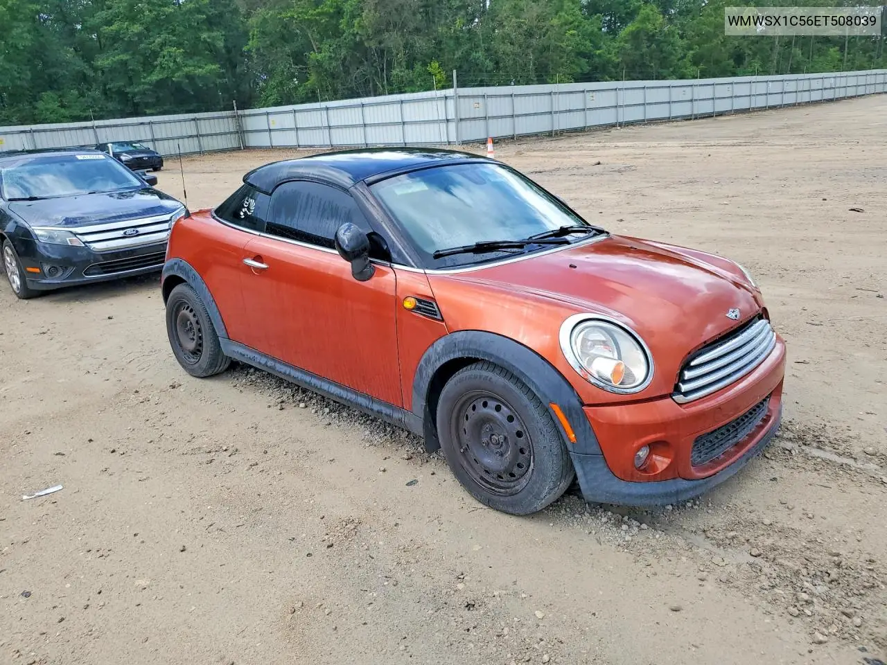 2014 Mini Cooper Coupe VIN: WMWSX1C56ET508039 Lot: 54419256