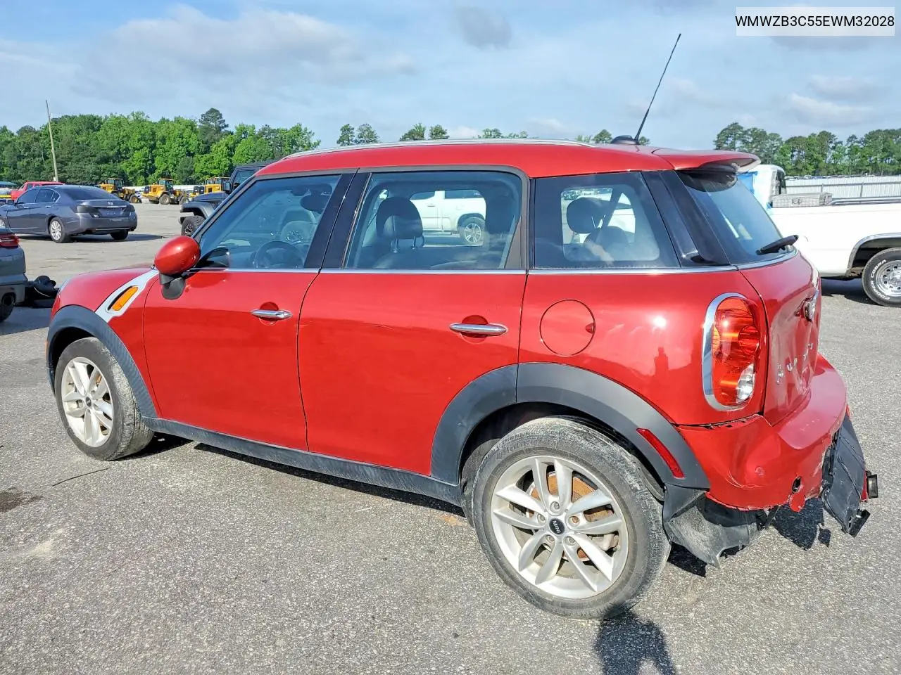 WMWZB3C55EWM32028 2014 Mini Cooper Countryman