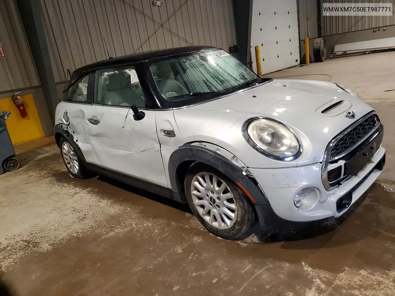 2014 Mini Cooper S VIN: WMWXM7C50ET987771 Lot: 56993626