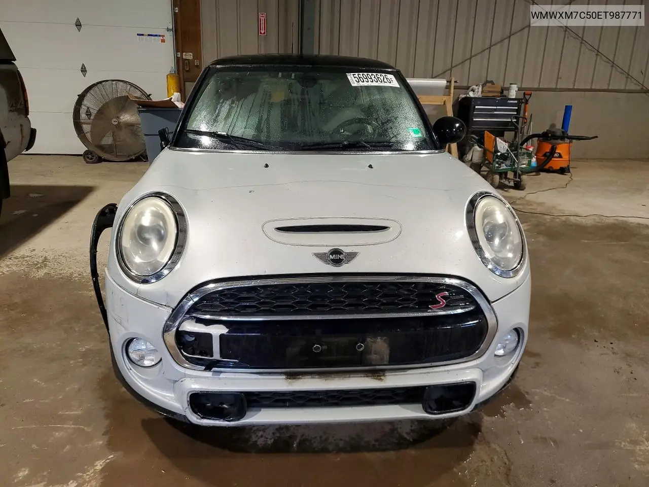 2014 Mini Cooper S VIN: WMWXM7C50ET987771 Lot: 56993626