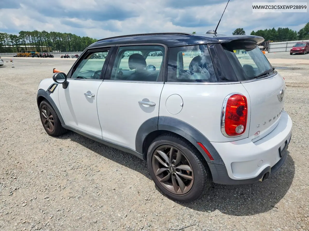 2014 Mini Cooper S Countryman VIN: WMWZC3C5XEWP28899 Lot: 58819626