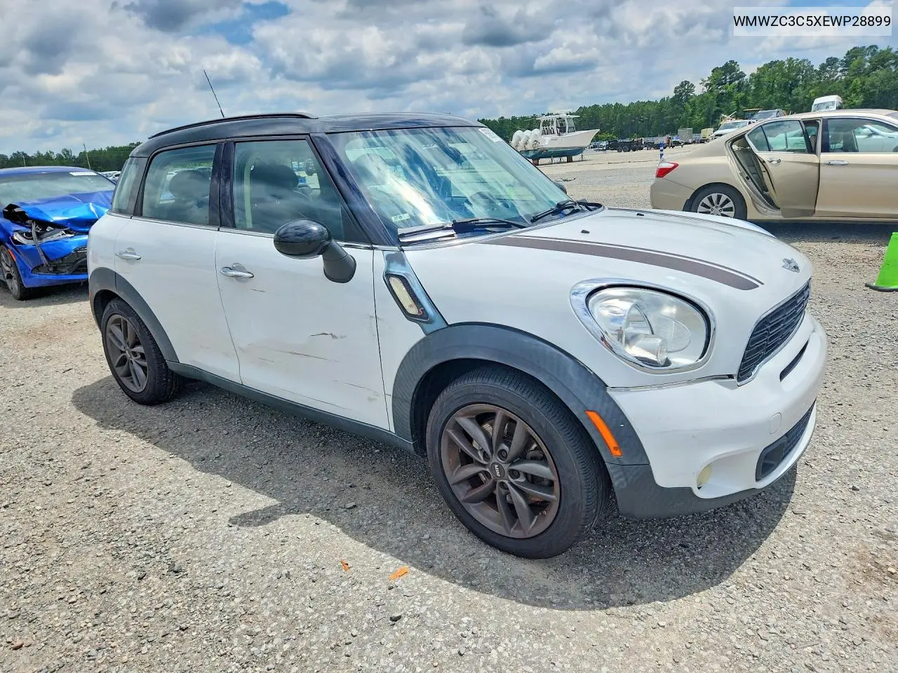 2014 Mini Cooper S Countryman VIN: WMWZC3C5XEWP28899 Lot: 58819626