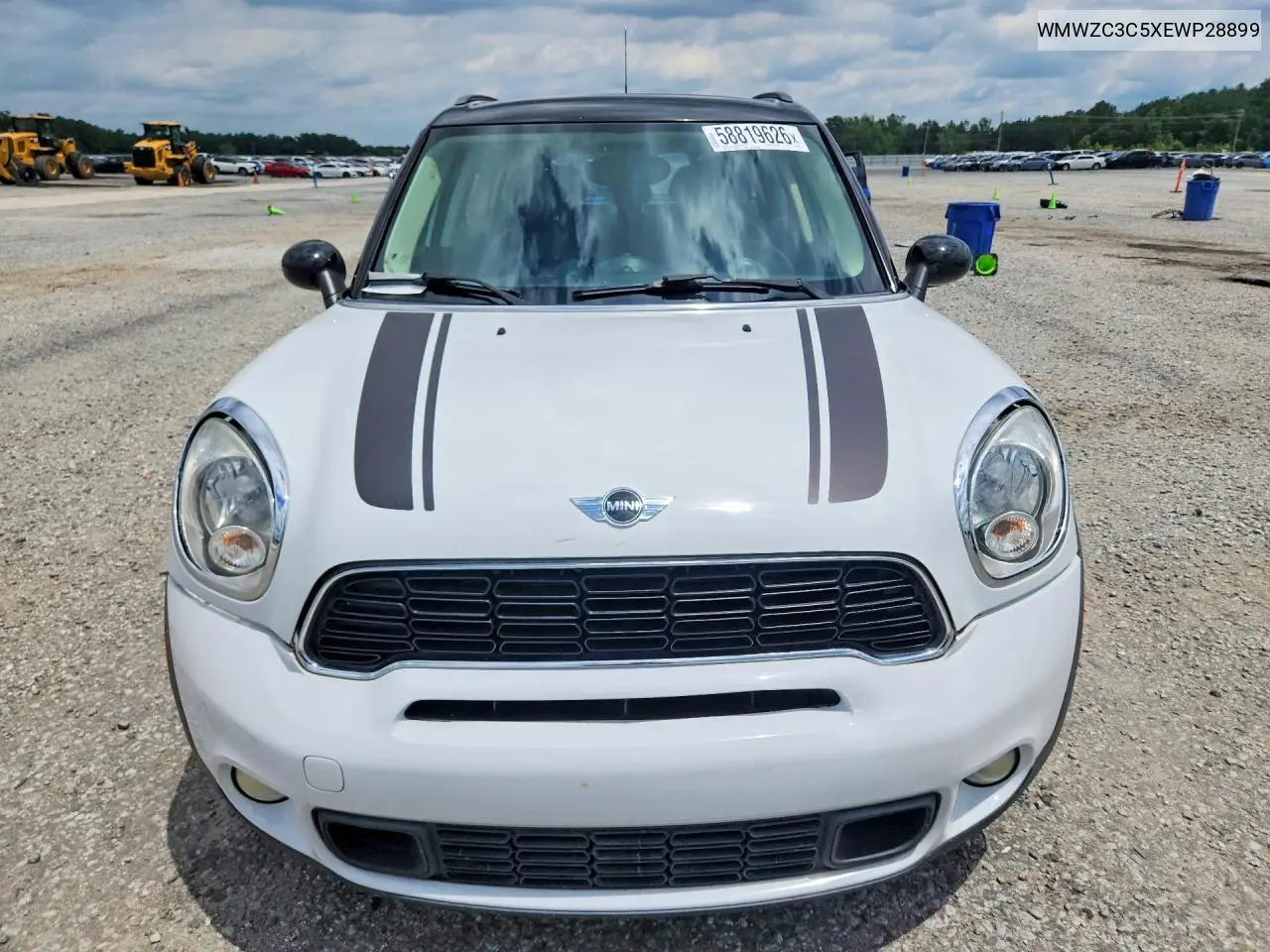 2014 Mini Cooper S Countryman VIN: WMWZC3C5XEWP28899 Lot: 58819626