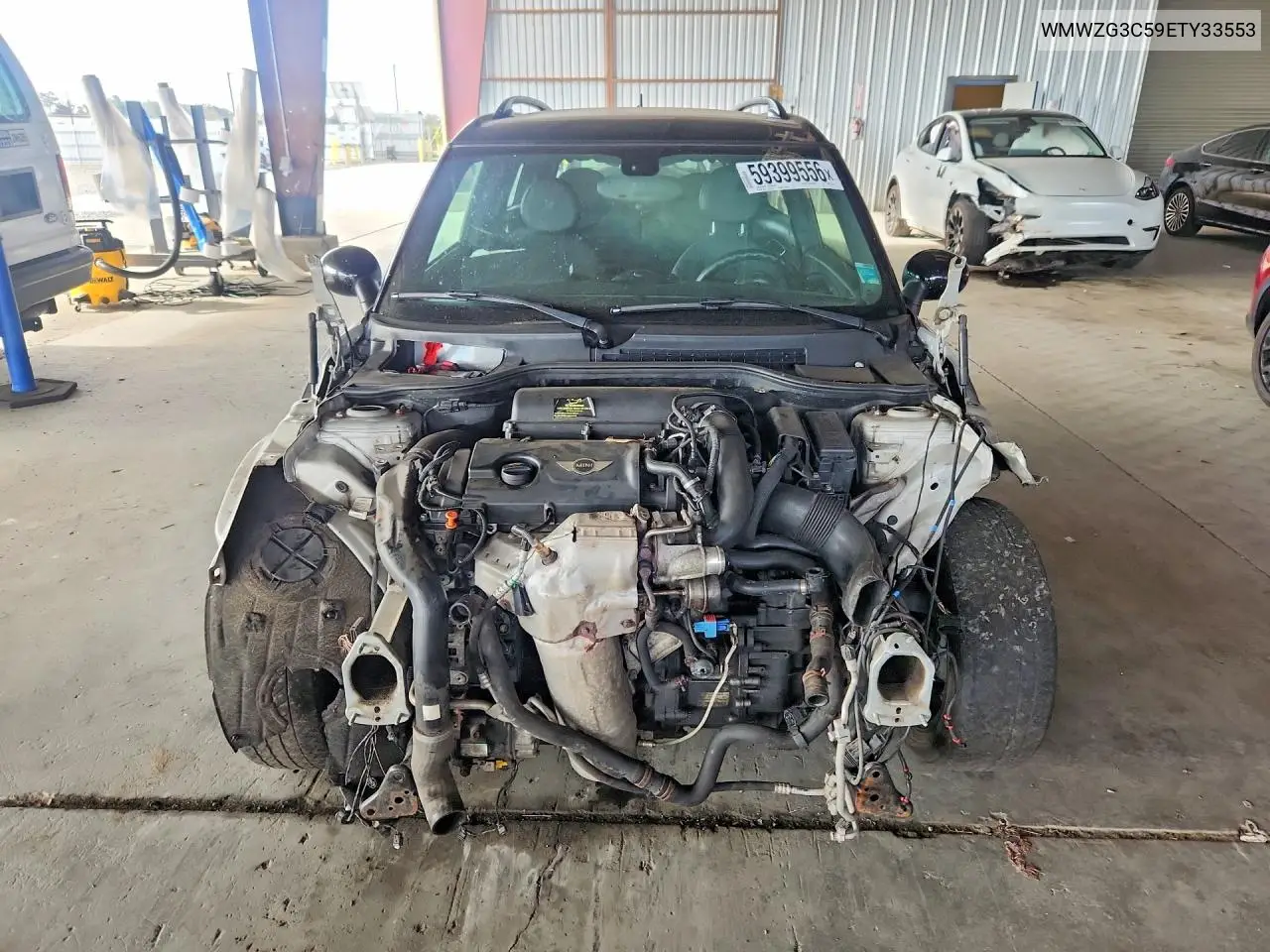 2014 Mini Cooper S Clubman VIN: WMWZG3C59ETY33553 Lot: 59399556