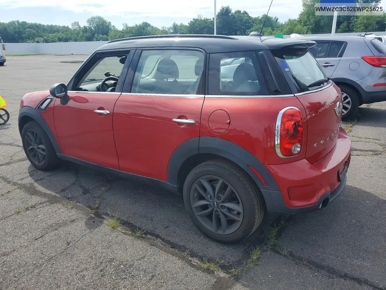 2014 Mini Cooper S Countryman VIN: WMWZC3C52EWP25625 Lot: 59402486